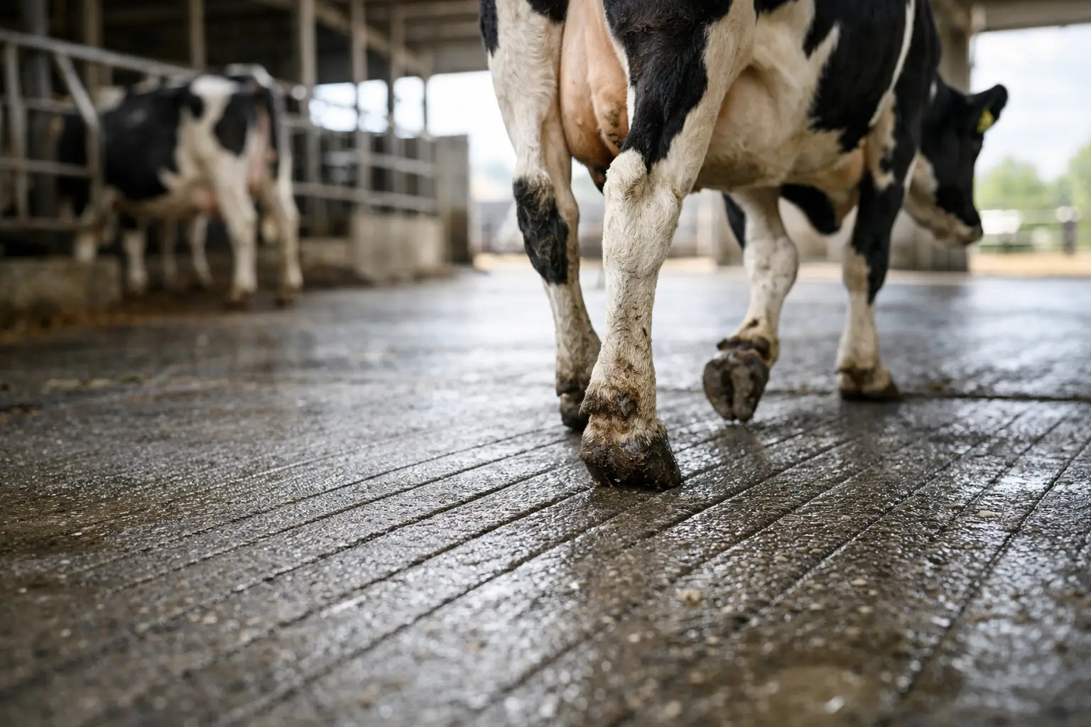 How to Improve Cattle Traction on Concrete