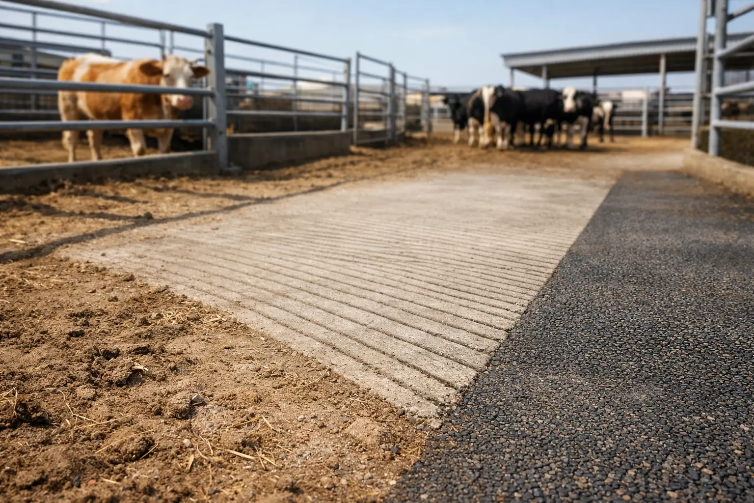 Livestock Yard Surface Texture Standards