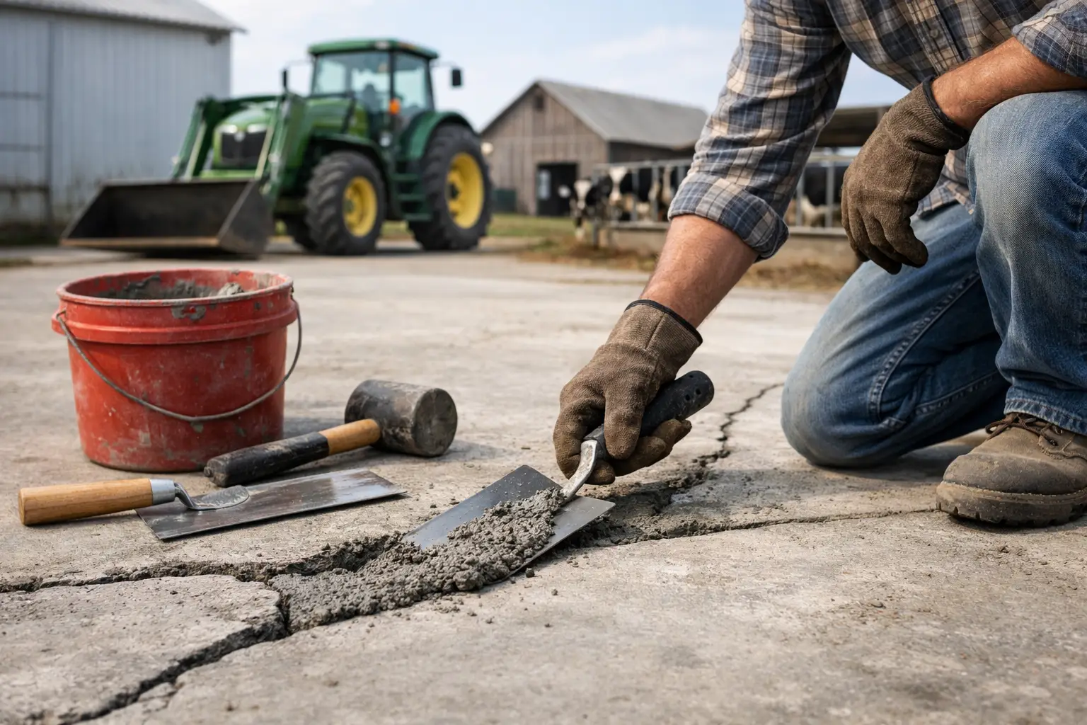 A Practical Guide to Concrete Repairs on Farms