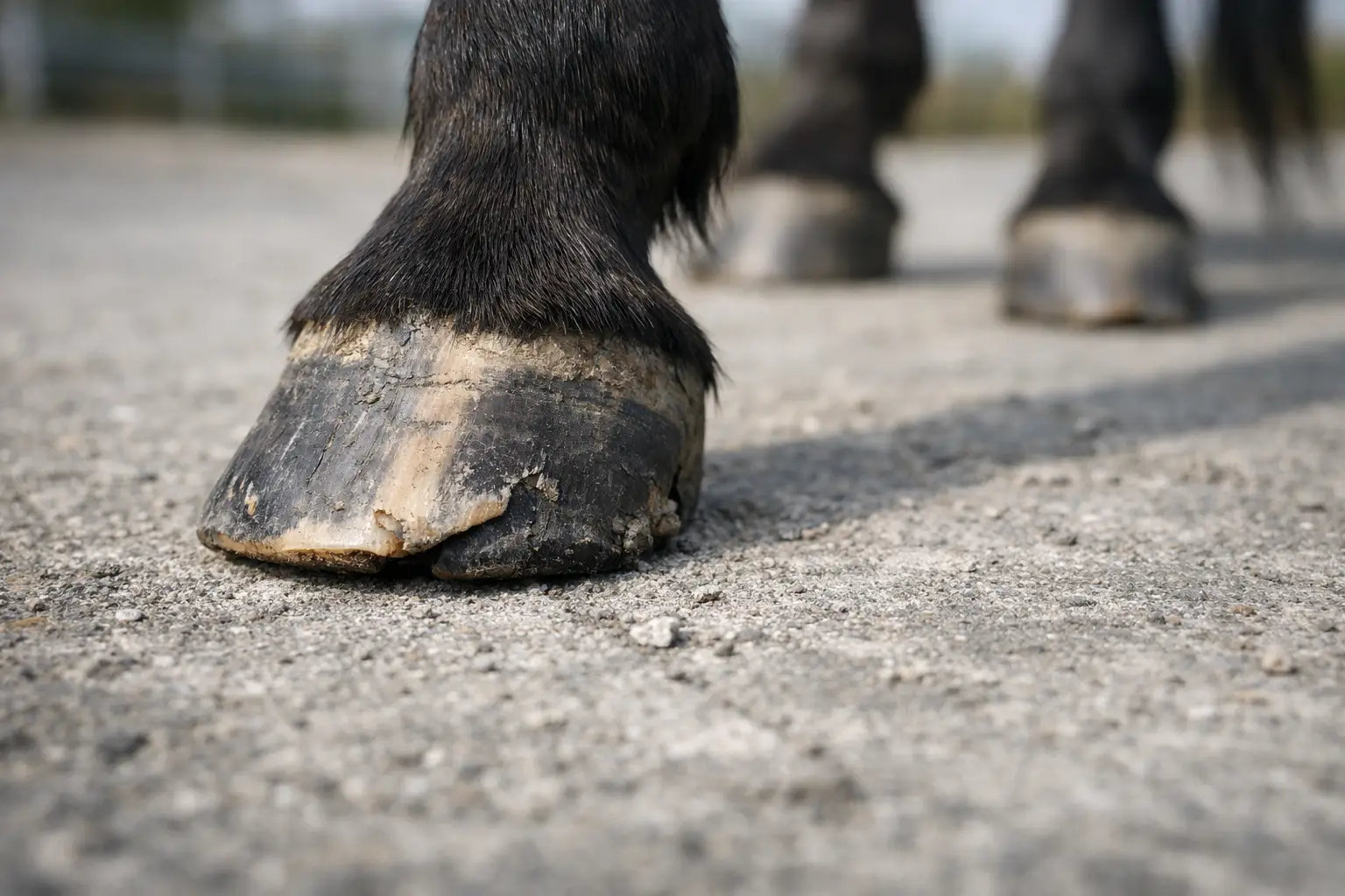Is Rough Concrete Bad for Hooves?