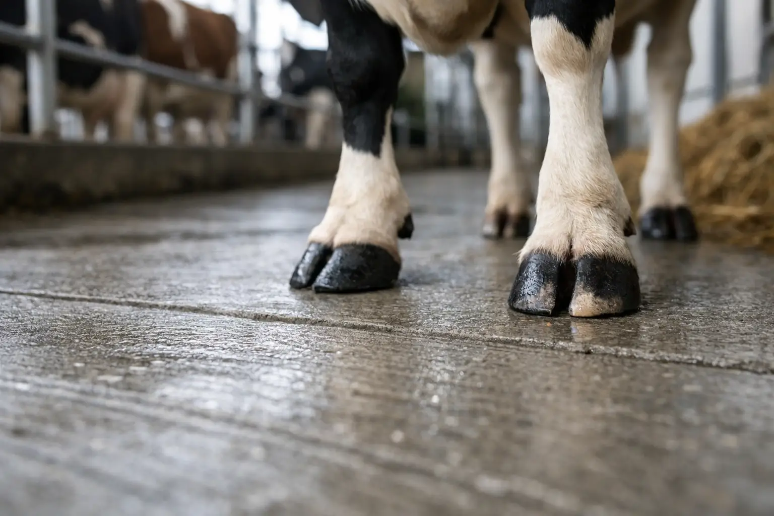 Livestock Concrete That Keeps Hooves Safer