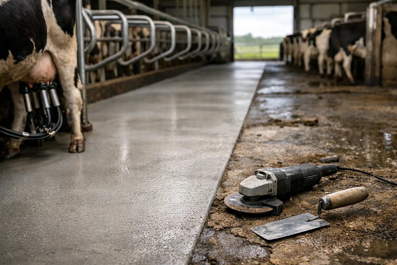 A Guide to Dairy Shed Floor Rehabilitation
