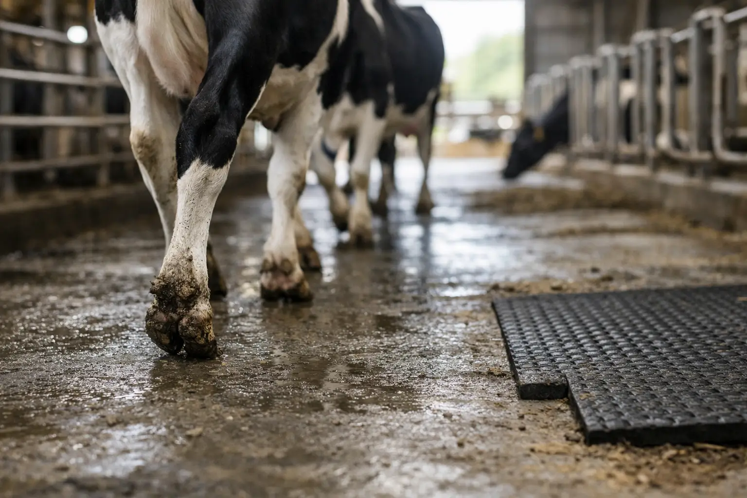 How to Reduce Lameness From Concrete on Farms